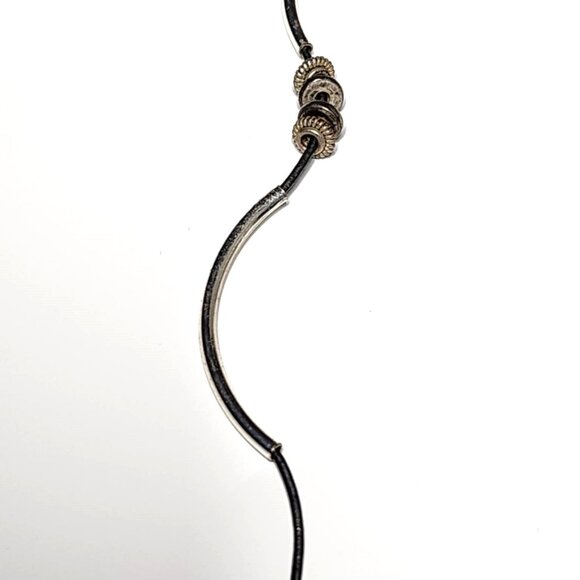 Lizzy James silver tube necklace - Picture 3 of 9